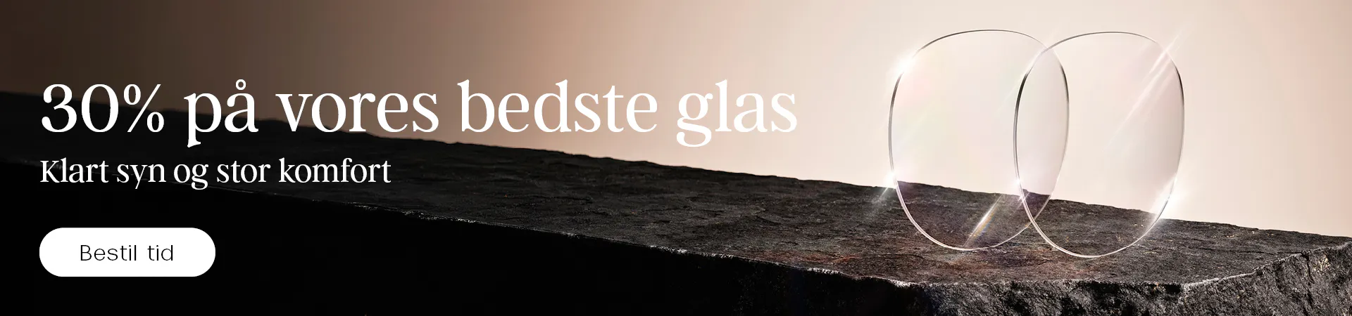 Spar 30% på vores bedste glas