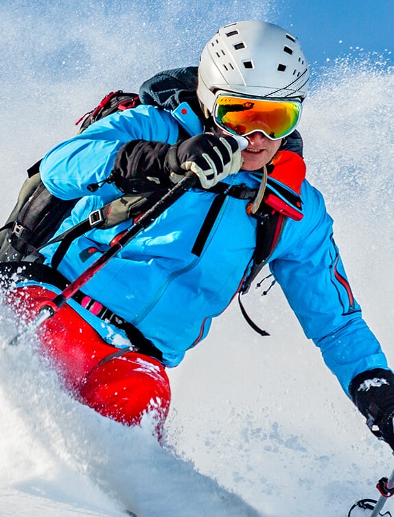 Lbq Lunettes de ski Sports d'hiver Masque de ski coupe-vent extérieur  Snowboard Neige Ski Lunettes Protection UV Lunettes de ski