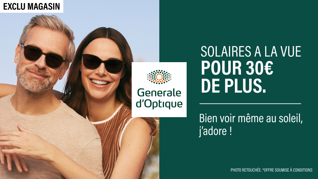 Lunette solaire a la vue hotsell