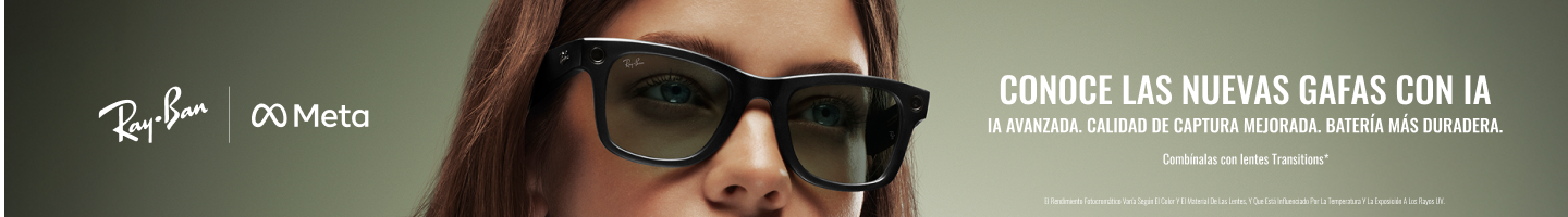 Imagen que representa a una mujer con gafas AI.