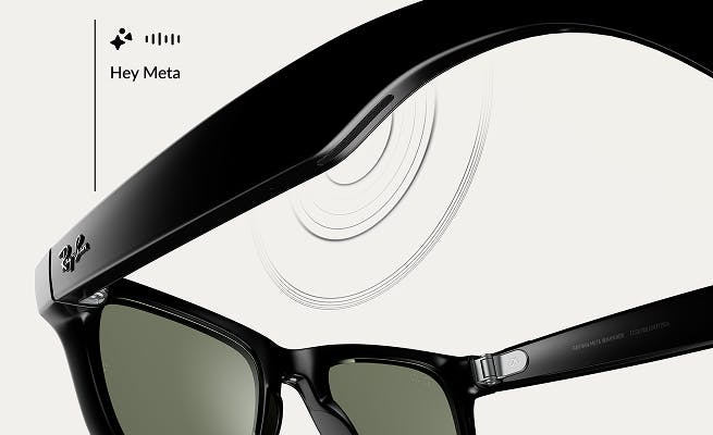 Ray-Ban Meta Wayfarer RW4012 601/71 50/22 zonnebril voor heren en