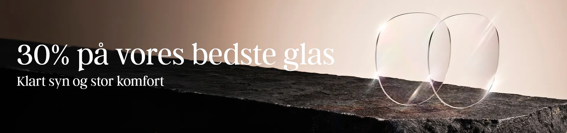 Spar 30% på vores bedste glas